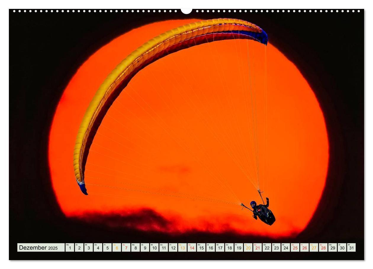 Bild: 9783435478934 | Freiheit und Abenteuer - Paragliding (Wandkalender 2025 DIN A2...