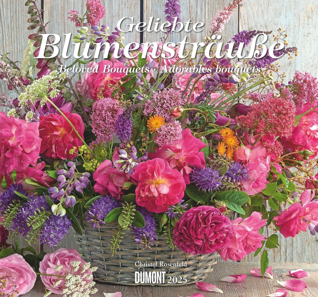 Cover: 4250809653075 | DUMONT - Geliebte Blumensträuße 2025 Wandkalender, 38x35,5cm,...