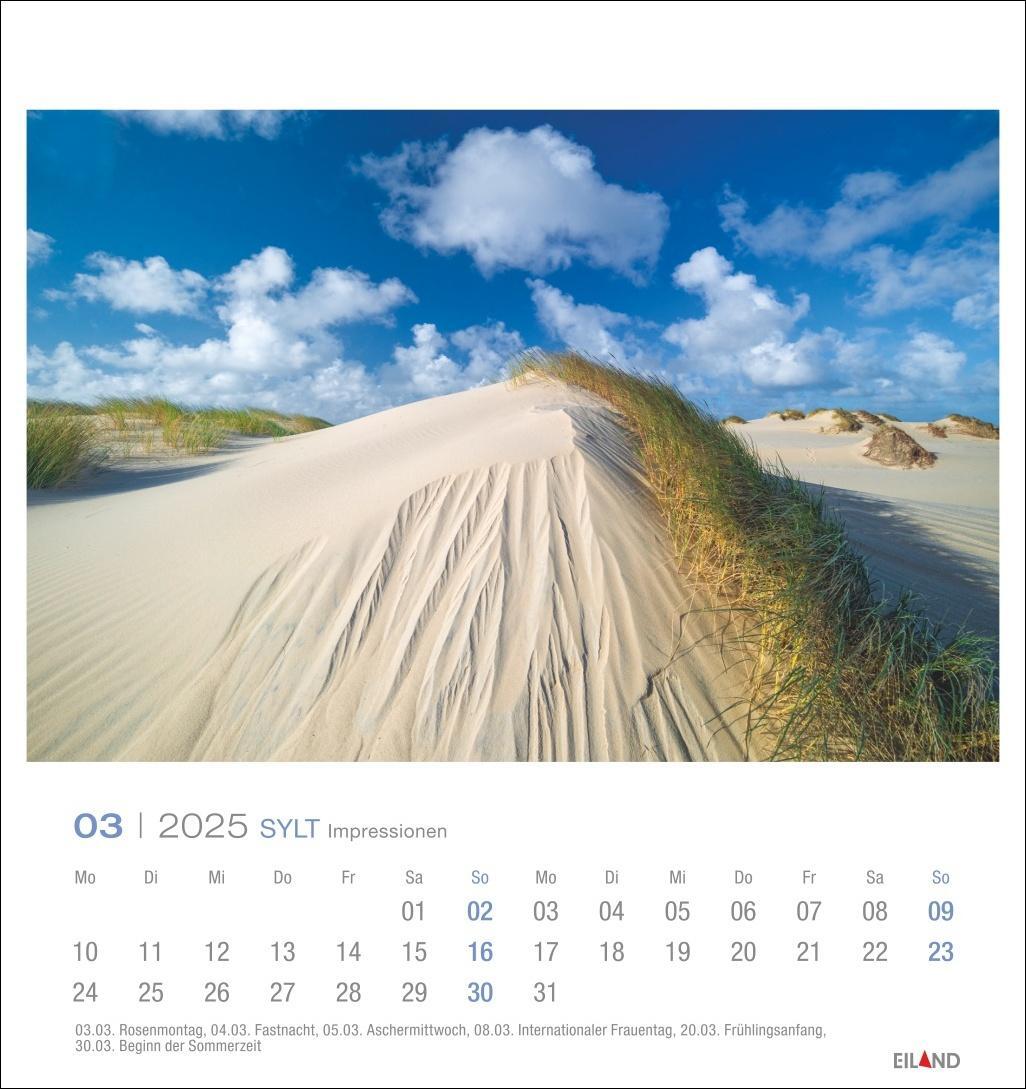 Bild: 9783964023353 | Sylt Impressionen Postkartenkalender 2025 | Hans Jessel | Kalender