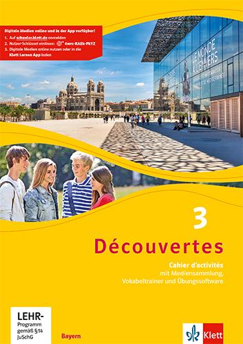 Cover: 9783126222846 | Découvertes 3. Ausgabe Bayern. Cahier d'activités mit MP3-CD,...