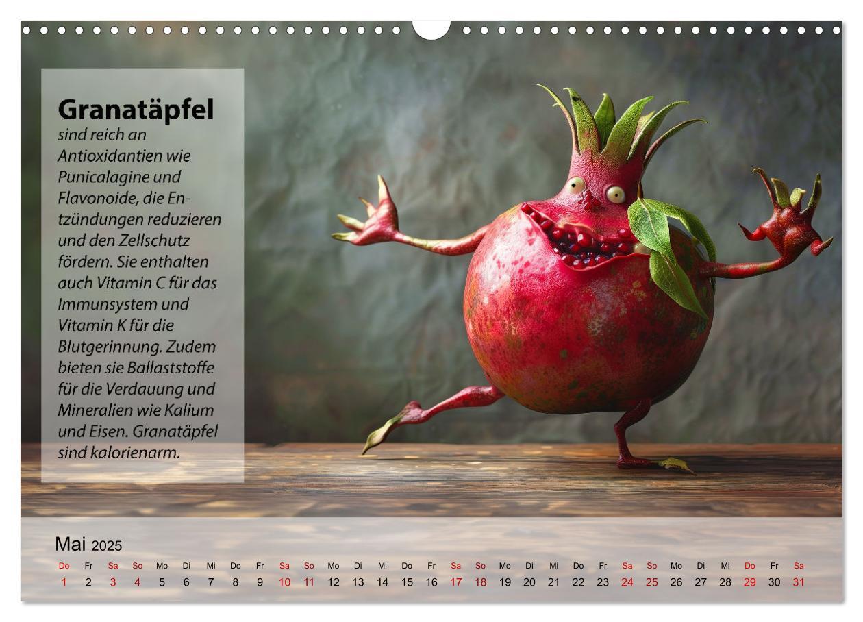 Bild: 9783457127117 | Tanzende Früchtchen (Wandkalender 2025 DIN A3 quer), CALVENDO...