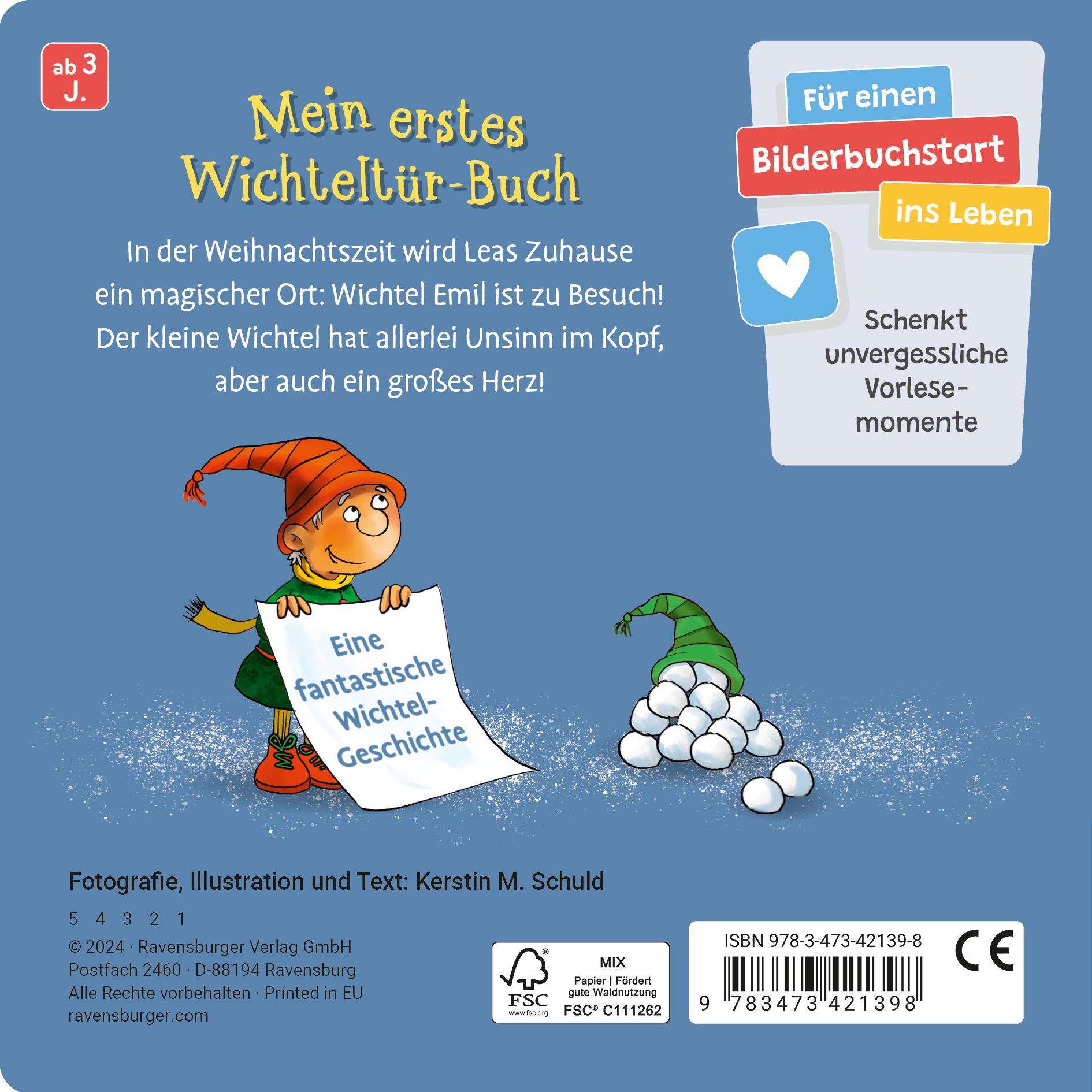 Rückseite: 9783473421398 | Ein Wichtel wohnt bei uns: Mein erstes Wichteltür-Buch...