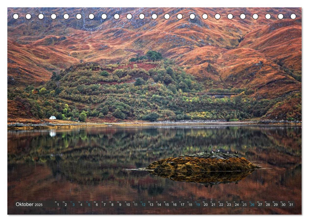 Bild: 9783435753031 | Abenteuer Schottland (Tischkalender 2025 DIN A5 quer), CALVENDO...