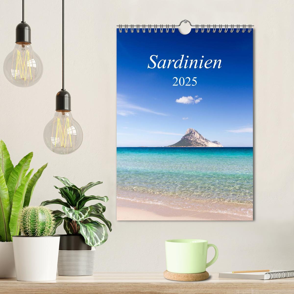 Bild: 9783457066522 | Sardinien (Wandkalender 2025 DIN A4 hoch), CALVENDO Monatskalender