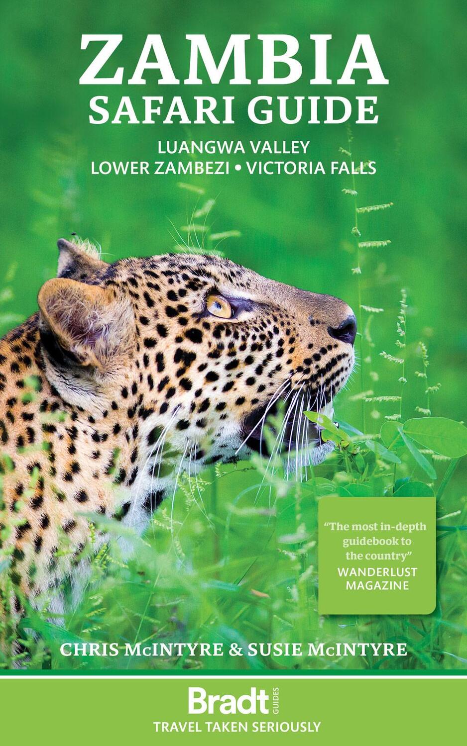 Cover: 9781804690154 | Zambia Safari Guide: Luangwa Valley . Lower Zambezi . Victoria Falls