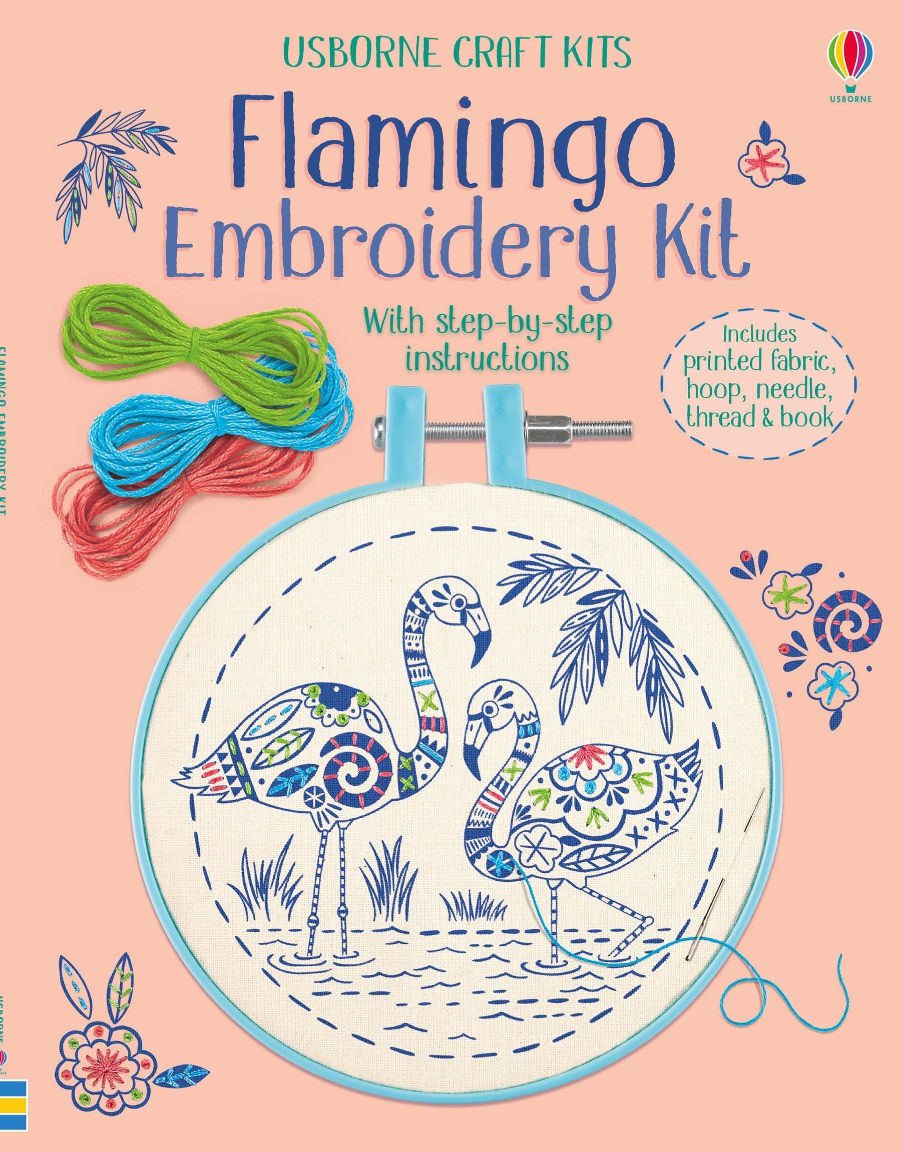 Cover: 9781474959643 | Embroidery Kit: Flamingo | Lara Bryan | Buch | Bundle | Englisch