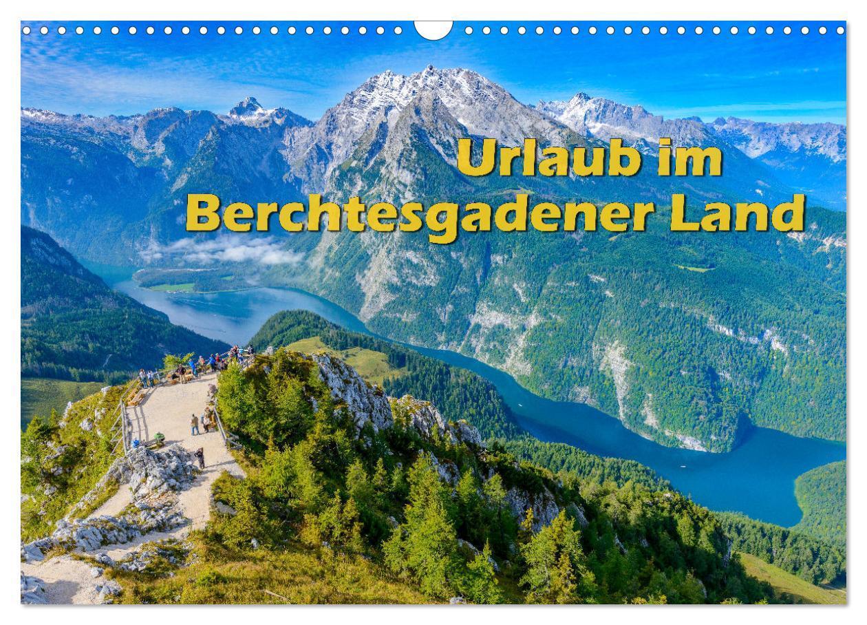 Cover: 9783383796548 | Urlaub im Berchtesgadener Land (Wandkalender 2025 DIN A3 quer),...