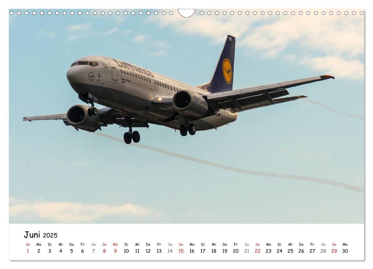 Bild: 9783435778409 | Airliners in Frankfurt (Wandkalender 2025 DIN A3 quer), CALVENDO...