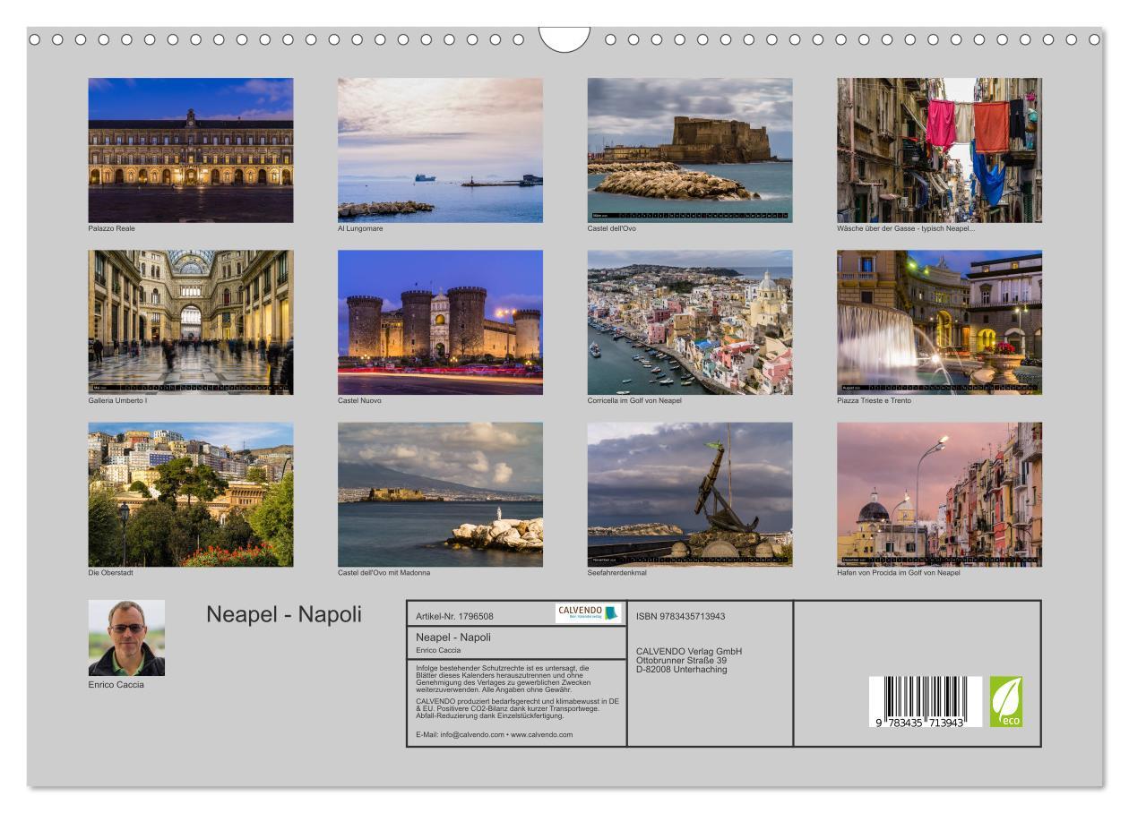 Bild: 9783435713943 | Neapel - Napoli (Wandkalender 2025 DIN A3 quer), CALVENDO...