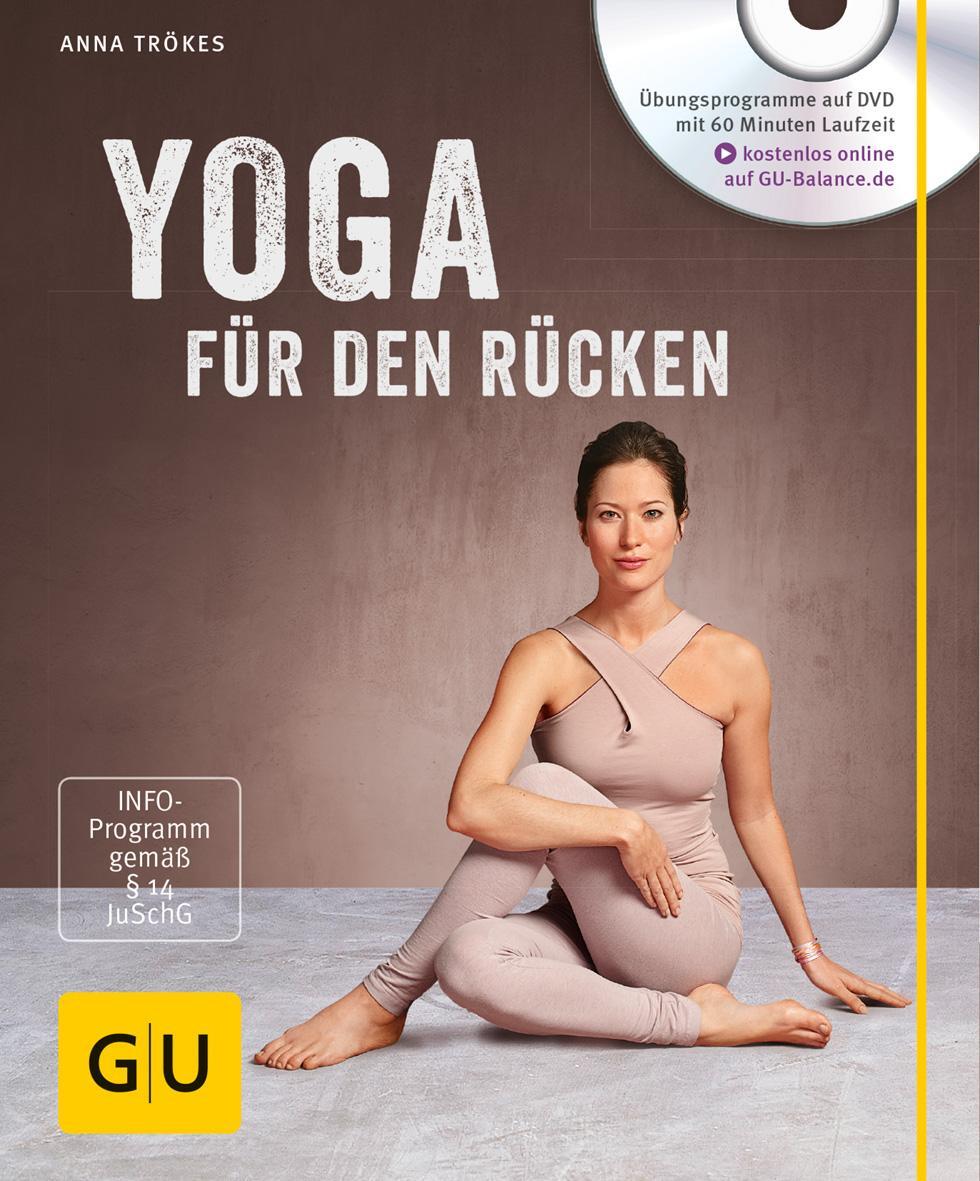 Cover: 9783833848582 | Yoga für den Rücken (mit DVD) | Anna Trökes | Taschenbuch | 80 S.