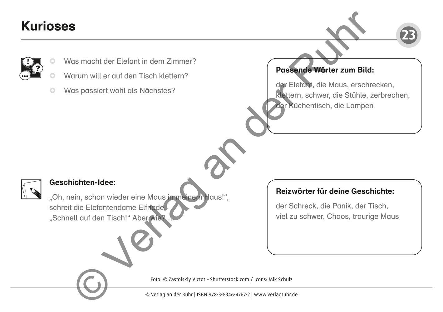 Bild: 9783834647672 | 80 Bild-Impulse als Erzähl- und Schreibanlässe - Band 2 | Klasse 2-4