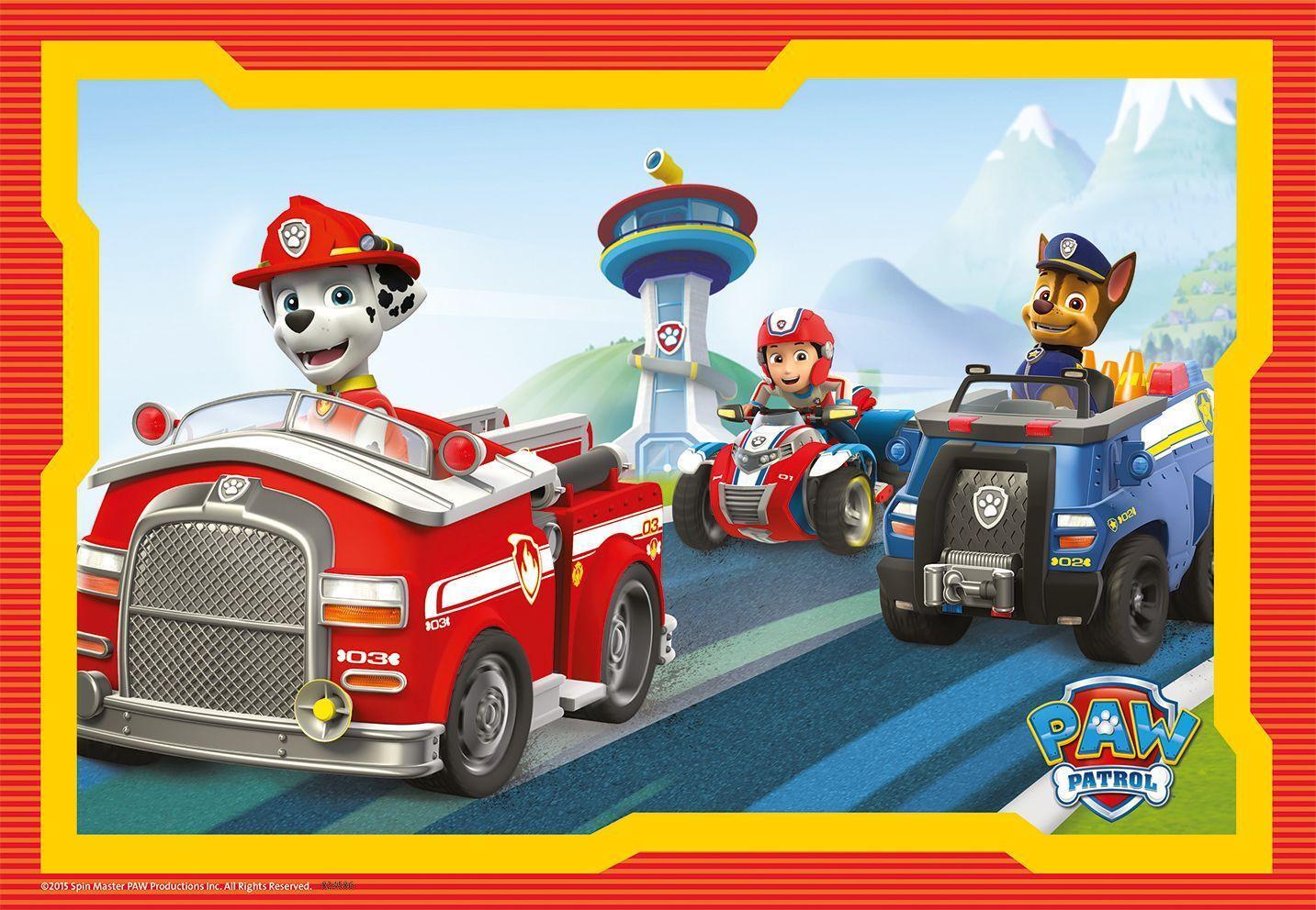 Bild: 4005556075911 | Paw Patrol im Einsatz. Puzzle 2 x 12 Teile | Spiel | Deutsch | 2015