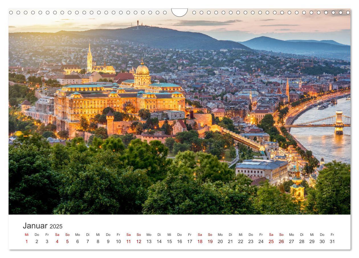 Bild: 9783383917677 | Budapest - Eine Reise in die Hauptstadt von Ungarn. (Wandkalender...