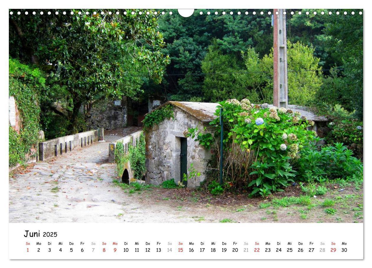 Bild: 9783435557875 | Jakobsweg - Camino Portugues (Wandkalender 2025 DIN A3 quer),...