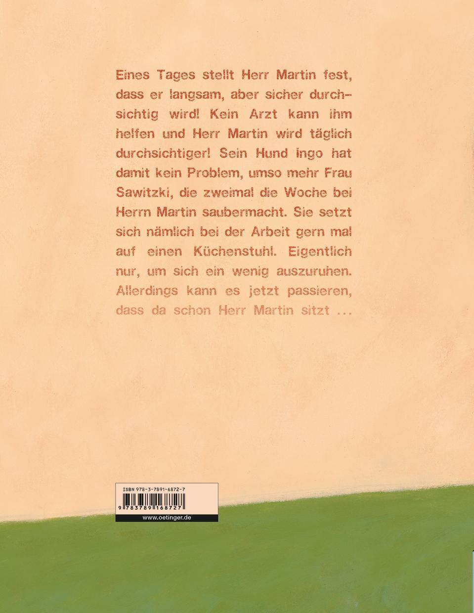 Rückseite: 9783789168727 | Als Herr Martin durchsichtig wurde | Paul Maar | Buch | 32 S. | 2011