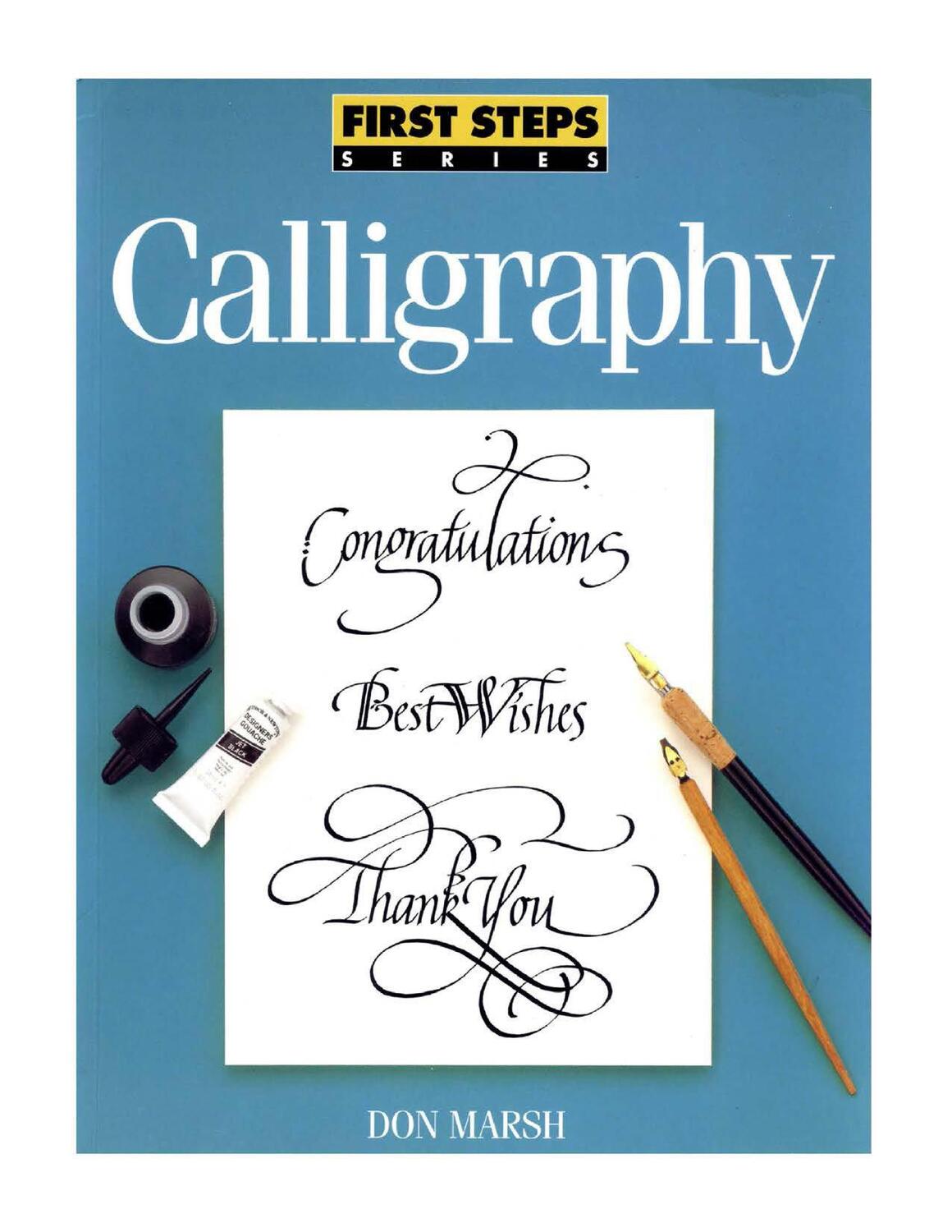 Cover: 9780891346661 | Calligraphy | Don Marsh | Taschenbuch | First Steps | Englisch | 1996