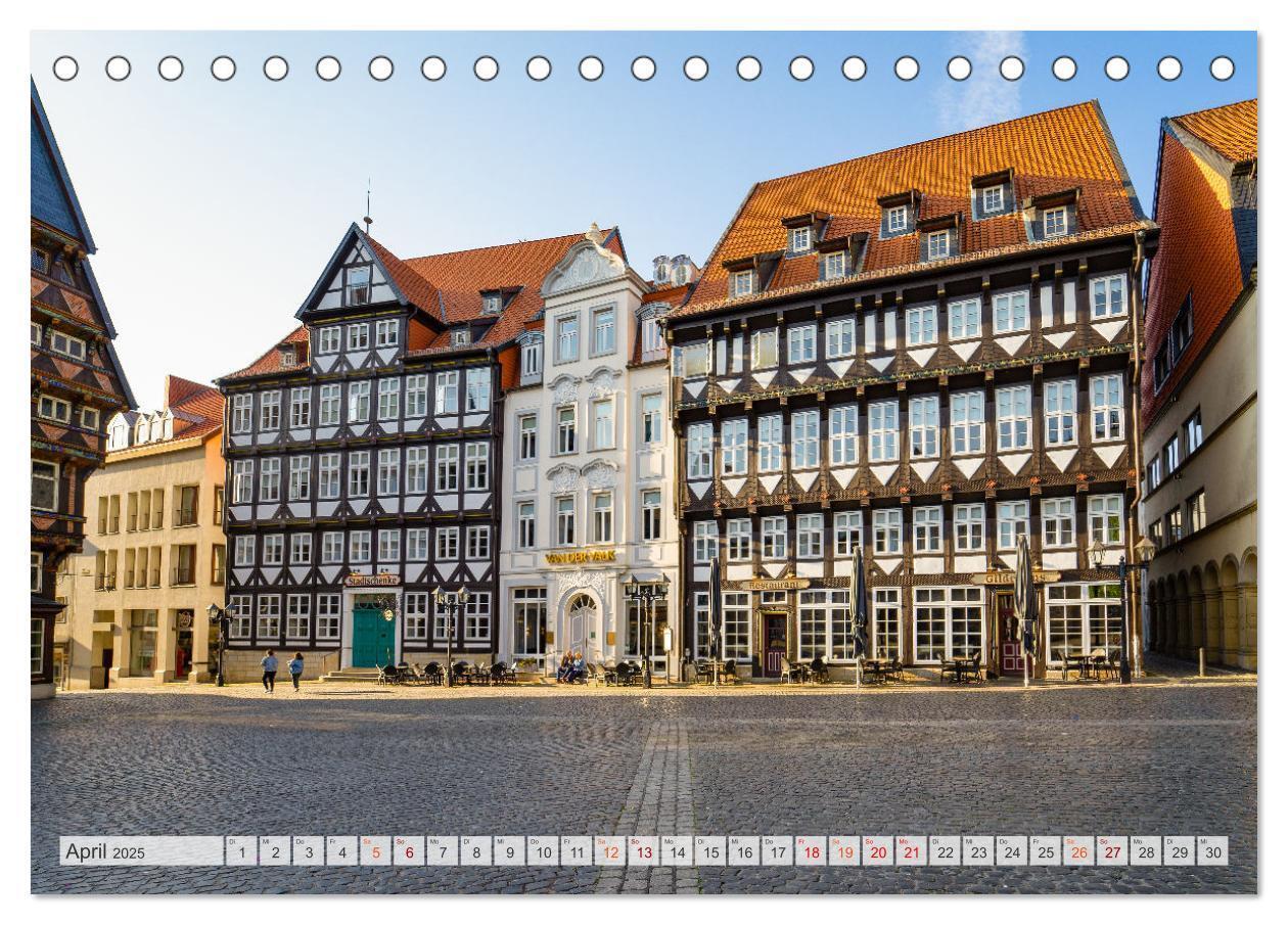 Bild: 9783435052462 | Hildesheim Impressionen (Tischkalender 2025 DIN A5 quer), CALVENDO...