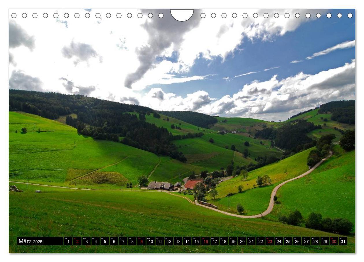 Bild: 9783435676132 | Romantischer Schwarzwald (Wandkalender 2025 DIN A4 quer), CALVENDO...