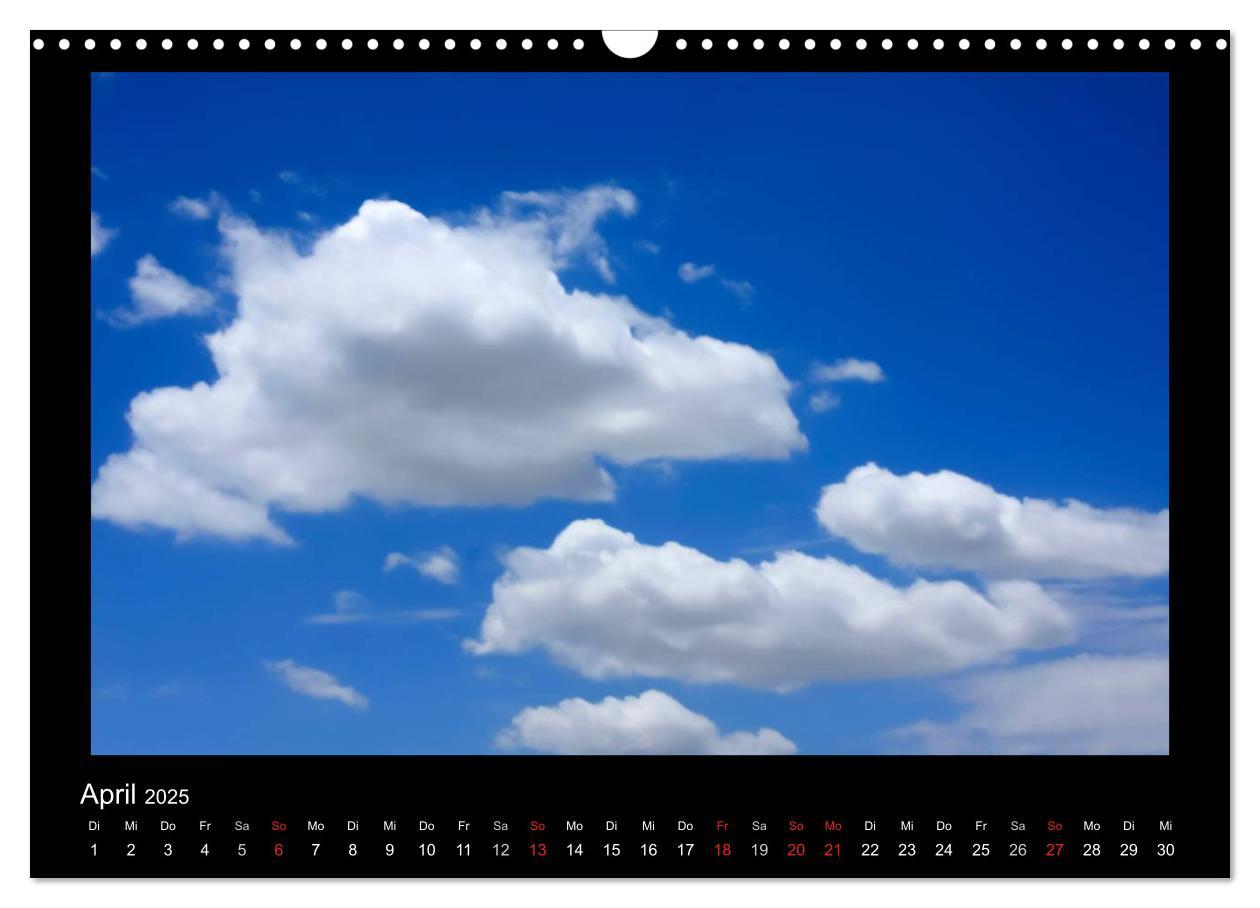 Bild: 9783435832491 | Wolkenbilder (Wandkalender 2025 DIN A3 quer), CALVENDO Monatskalender