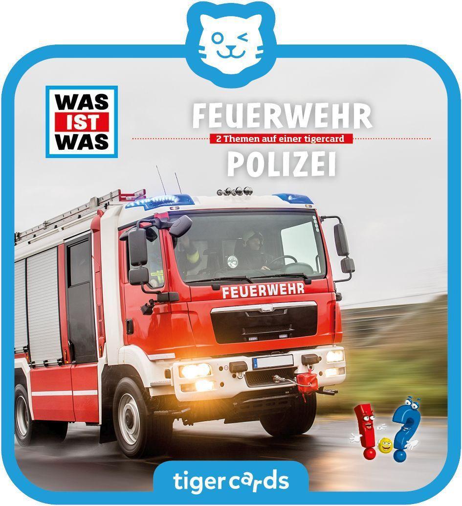 Cover: 4260535483303 | tigercard - WAS IST WAS: Feuerwehr / Polizei | Deutsch | 2020