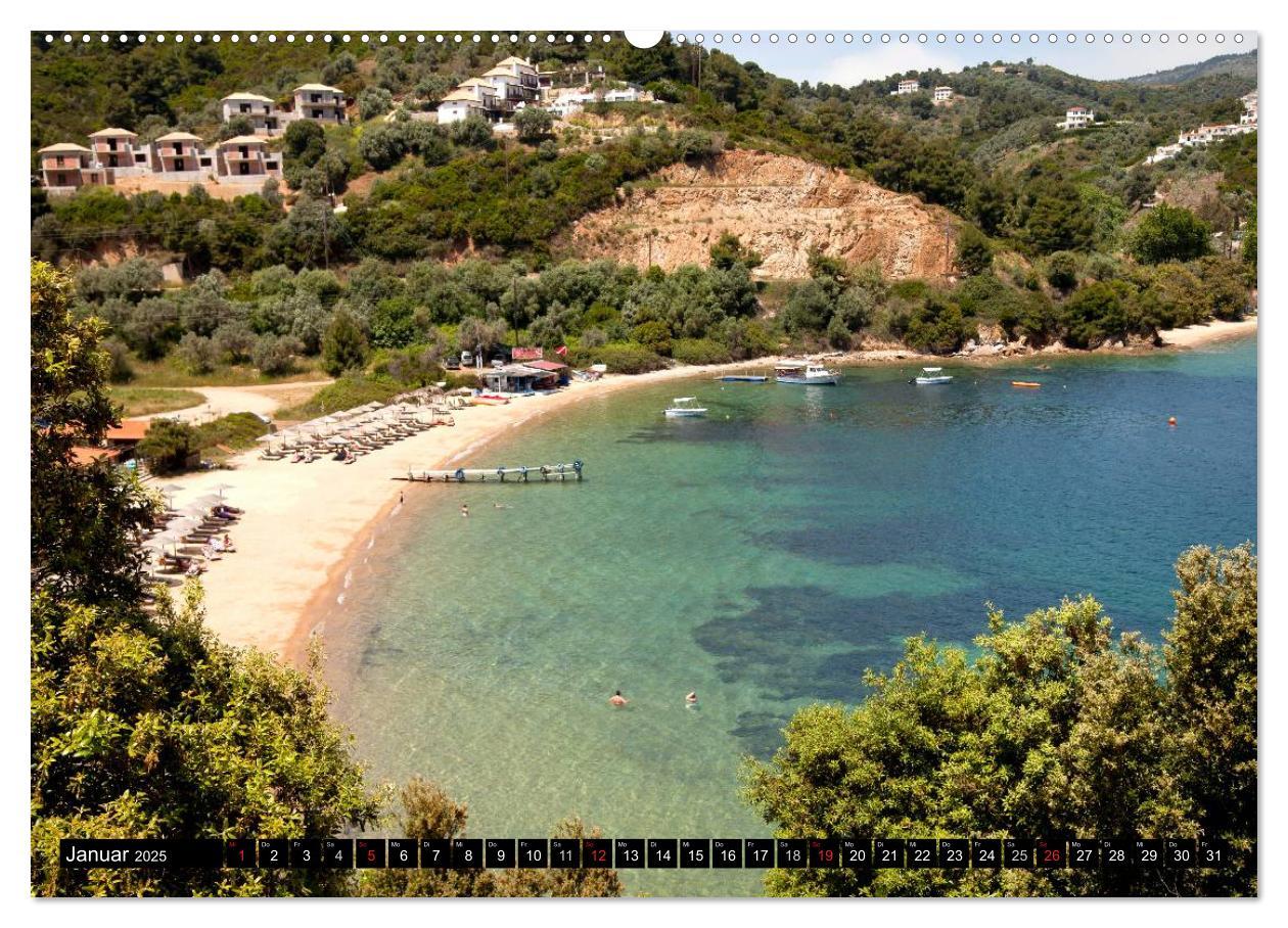 Bild: 9783435741182 | Skiathos + Skopelos (Wandkalender 2025 DIN A2 quer), CALVENDO...