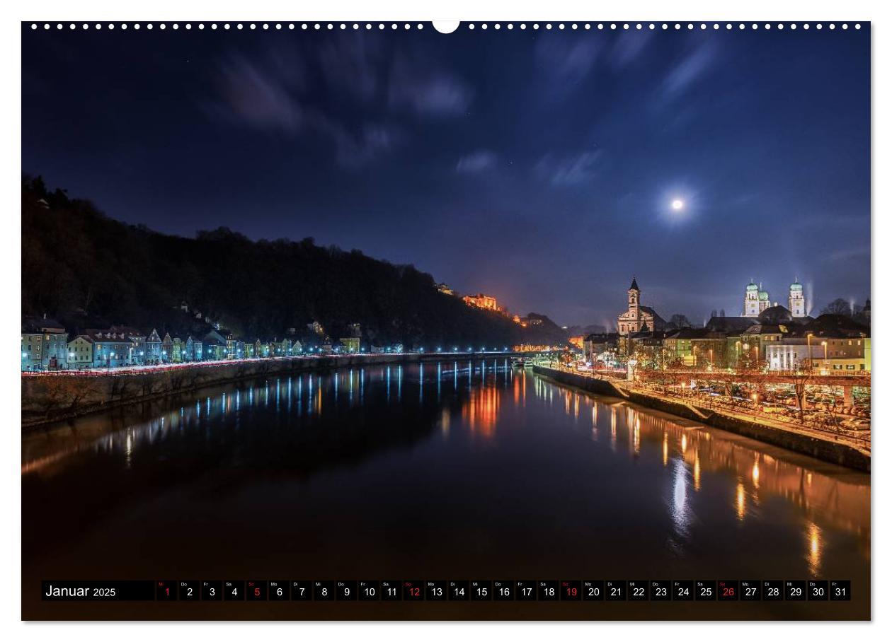 Bild: 9783435334520 | Passau, das Venedig Bayerns (Wandkalender 2025 DIN A2 quer),...