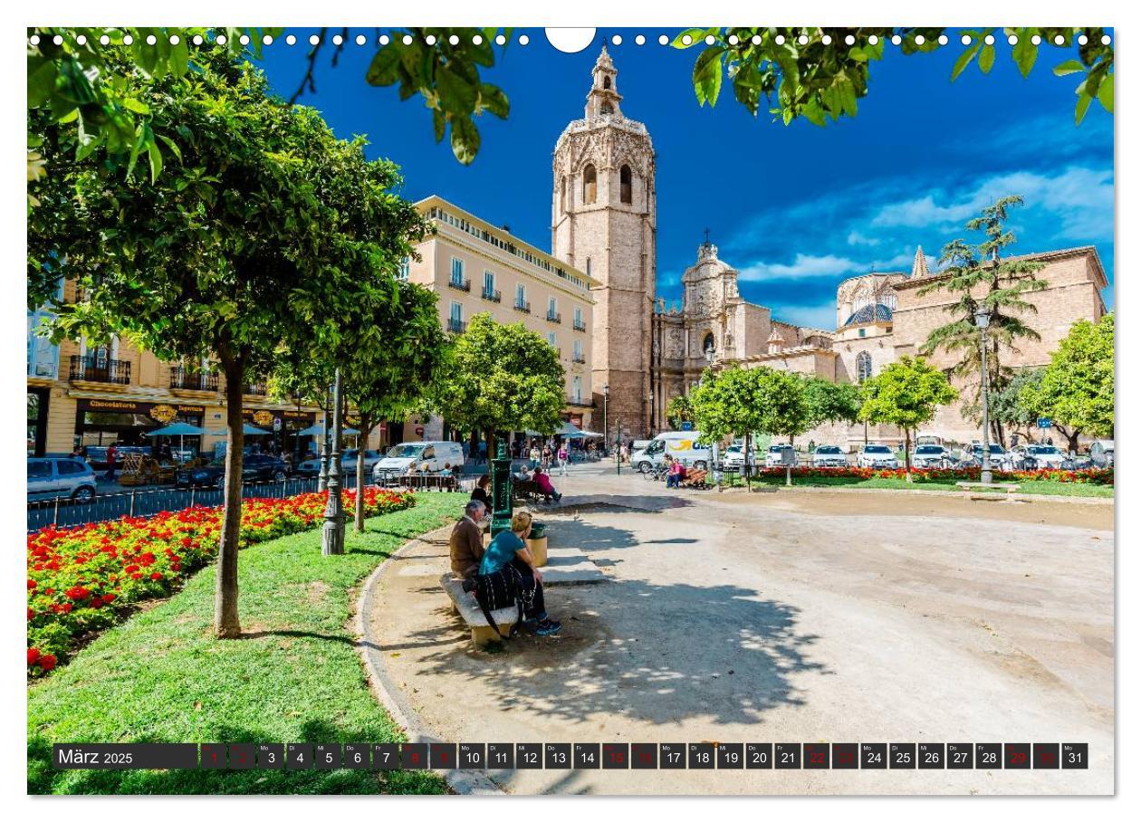 Bild: 9783435439195 | Valencia - Stadt am Turia (Wandkalender 2025 DIN A3 quer), CALVENDO...