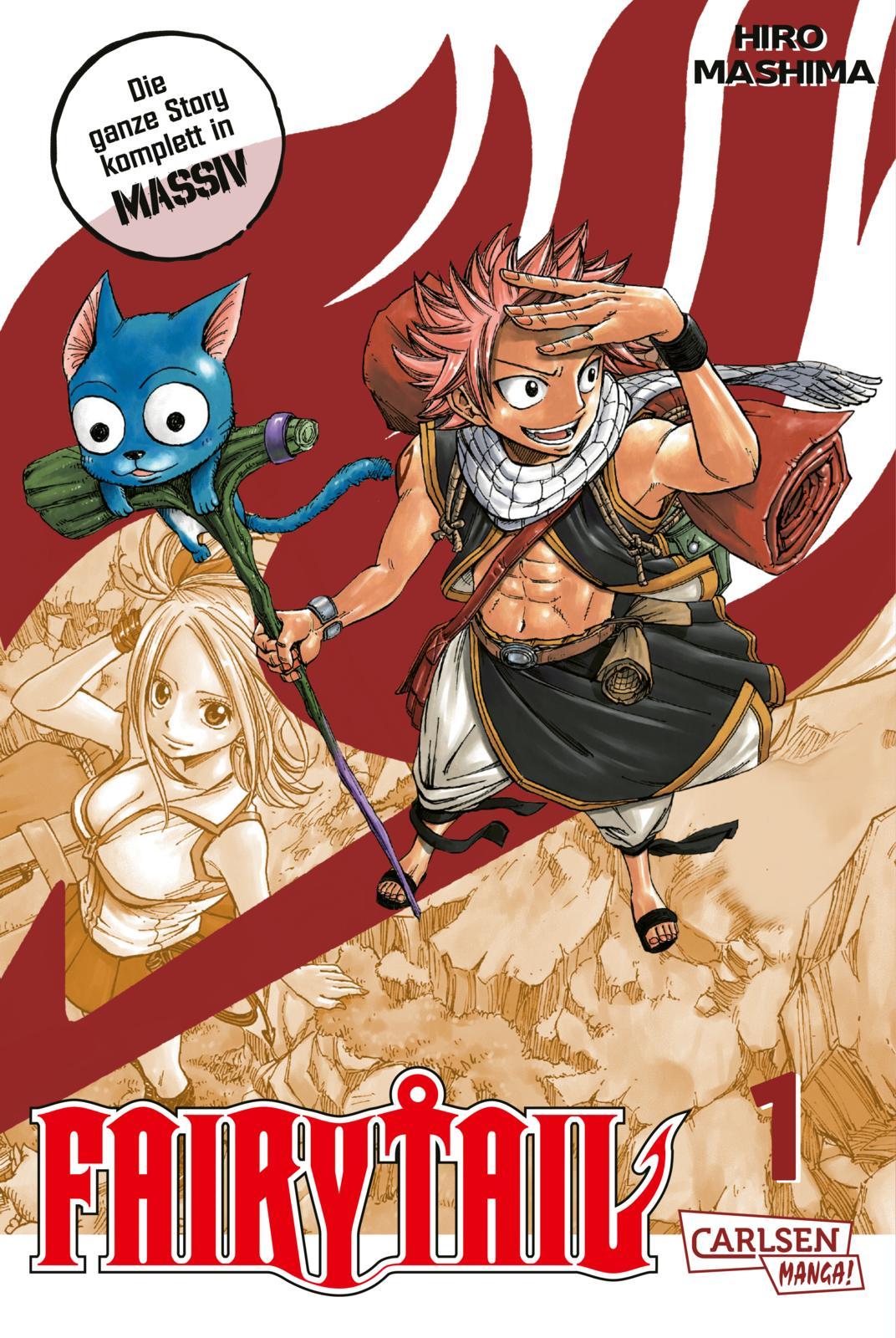 Cover: 9783551020215 | Fairy Tail Massiv 1 | Hiro Mashima | Taschenbuch | Fairy Tail Massiv