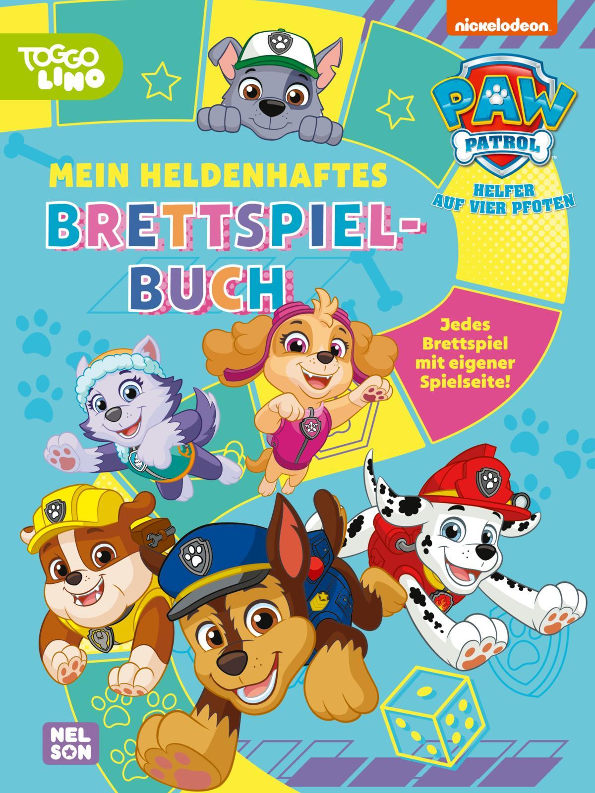 Cover: 9783845126883 | PAW Patrol Mitmachbuch: Mein heldenhaftes Brettspielbuch | Taschenbuch