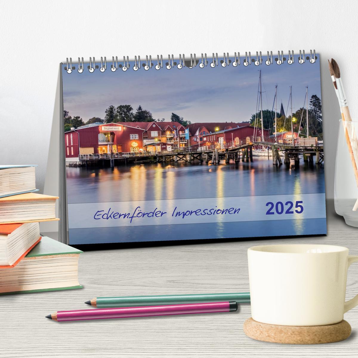 Bild: 9783435325979 | Eckernförder Impressionen (Tischkalender 2025 DIN A5 quer),...