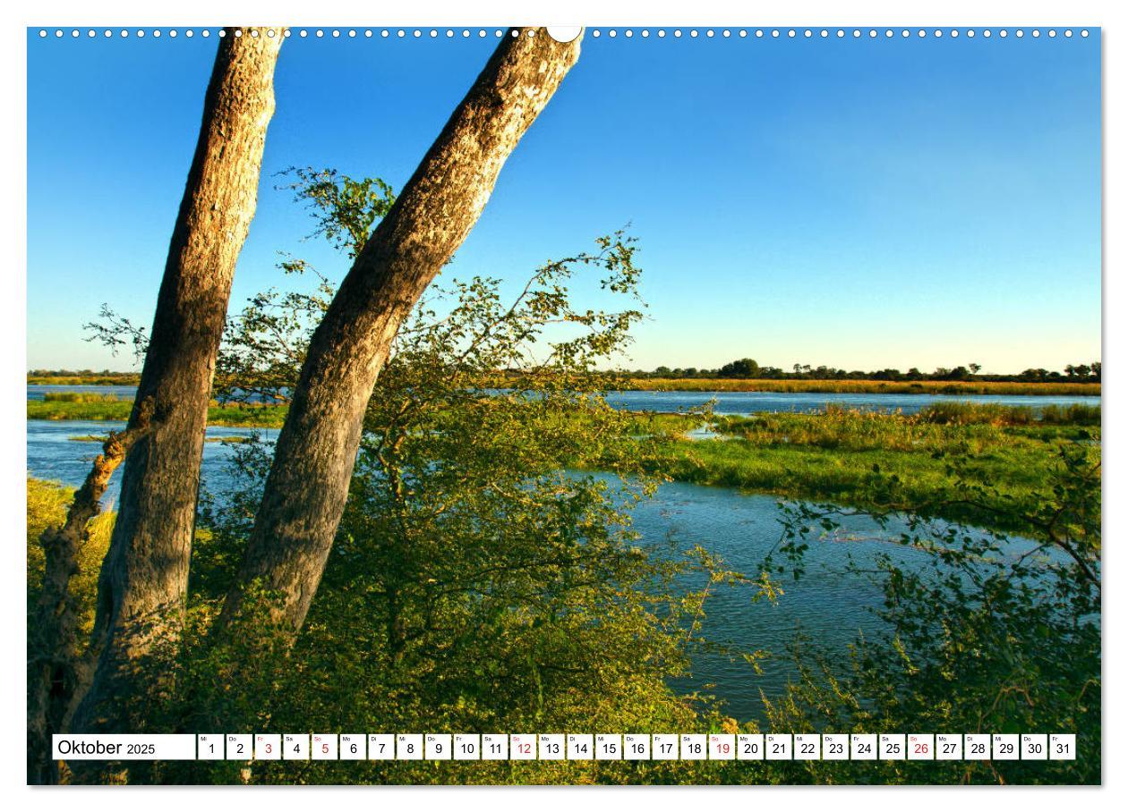 Bild: 9783435155705 | Namibia &amp; Botswana (Wandkalender 2025 DIN A2 quer), CALVENDO...