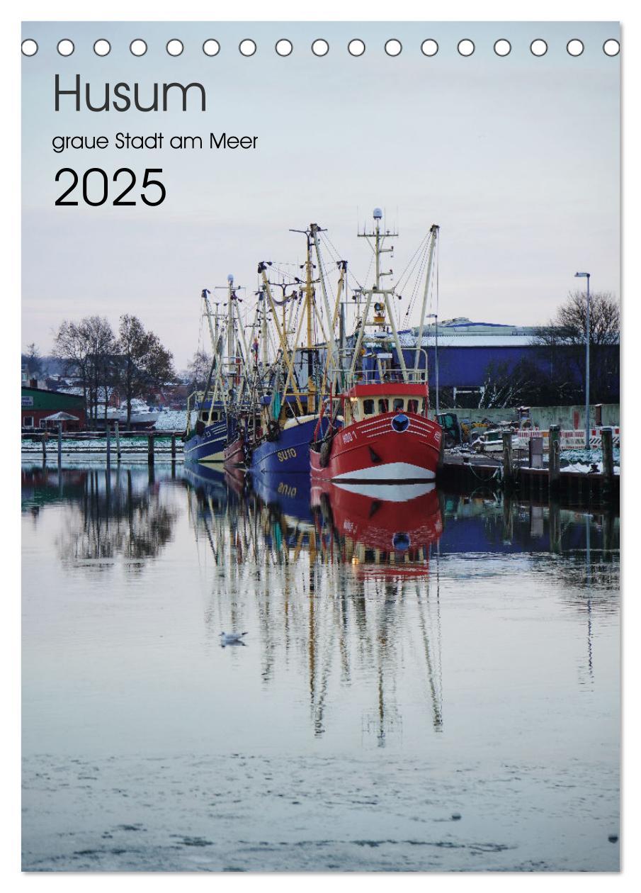 Cover: 9783457236062 | Husum - graue Stadt am Meer (Tischkalender 2025 DIN A5 hoch),...