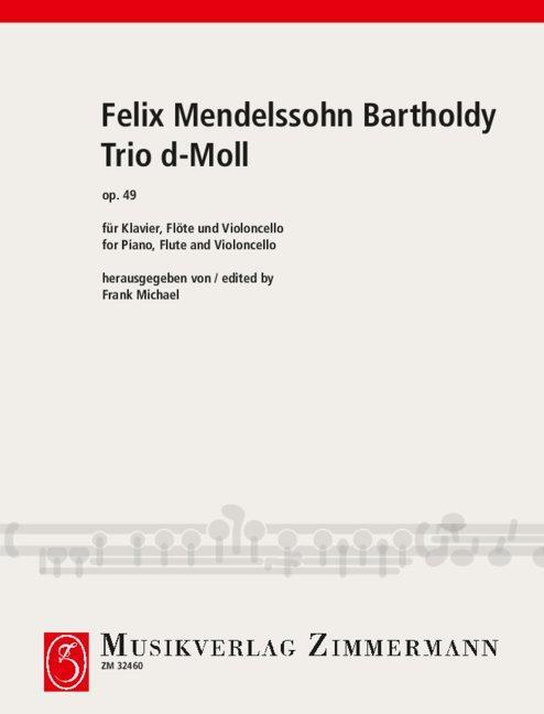 Cover: 9790010324609 | Trio d-Moll | Felix Mendelssohn Bartholdy | Broschüre | 112 S. | 1997