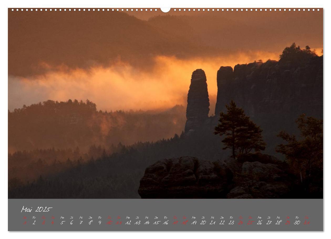 Bild: 9783435810574 | Traumlandschaft - Sächsische Schweiz (Wandkalender 2025 DIN A2...