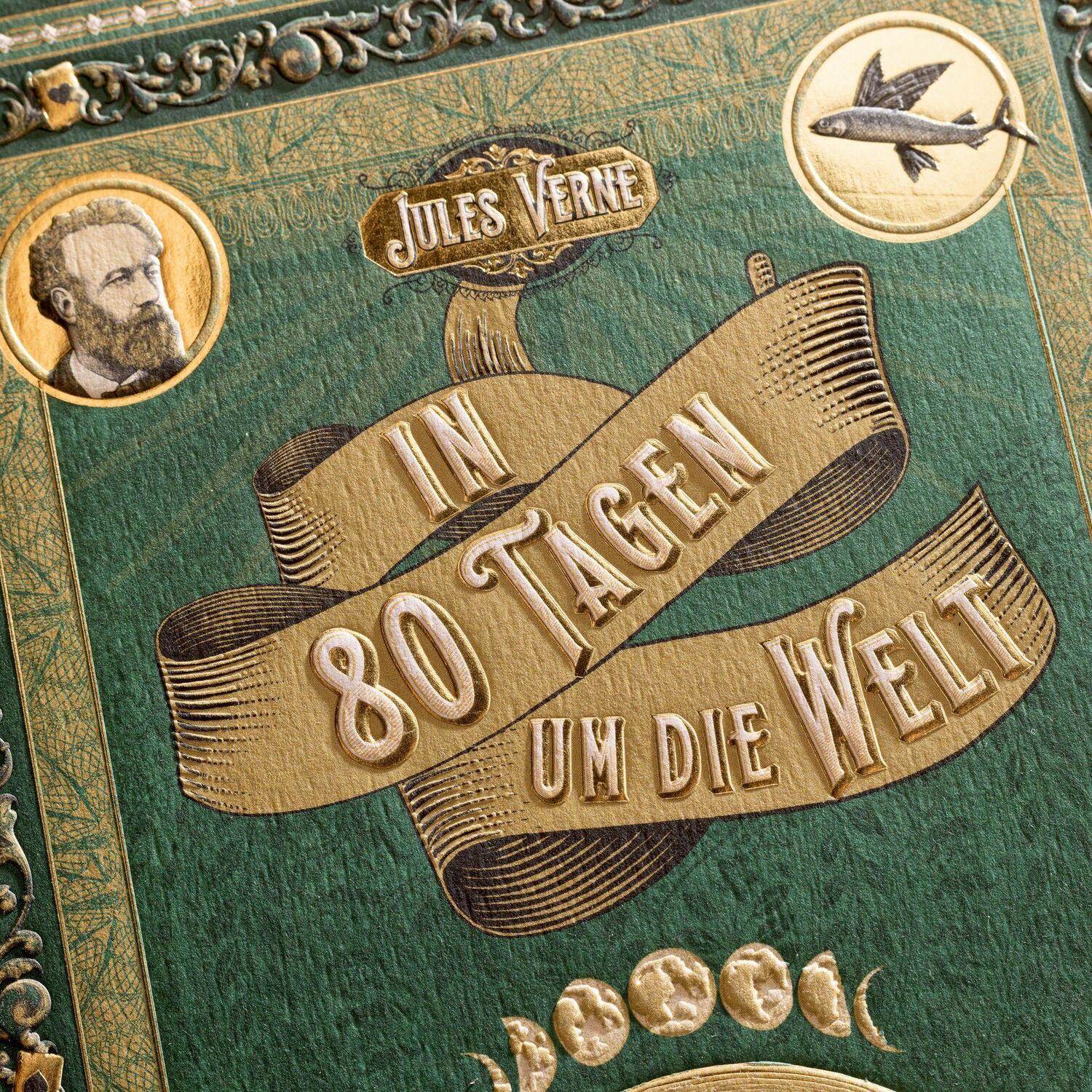 Bild: 9783649644682 | In 80 Tagen um die Welt | Jules Verne | Buch | Große Schmuckausgabe