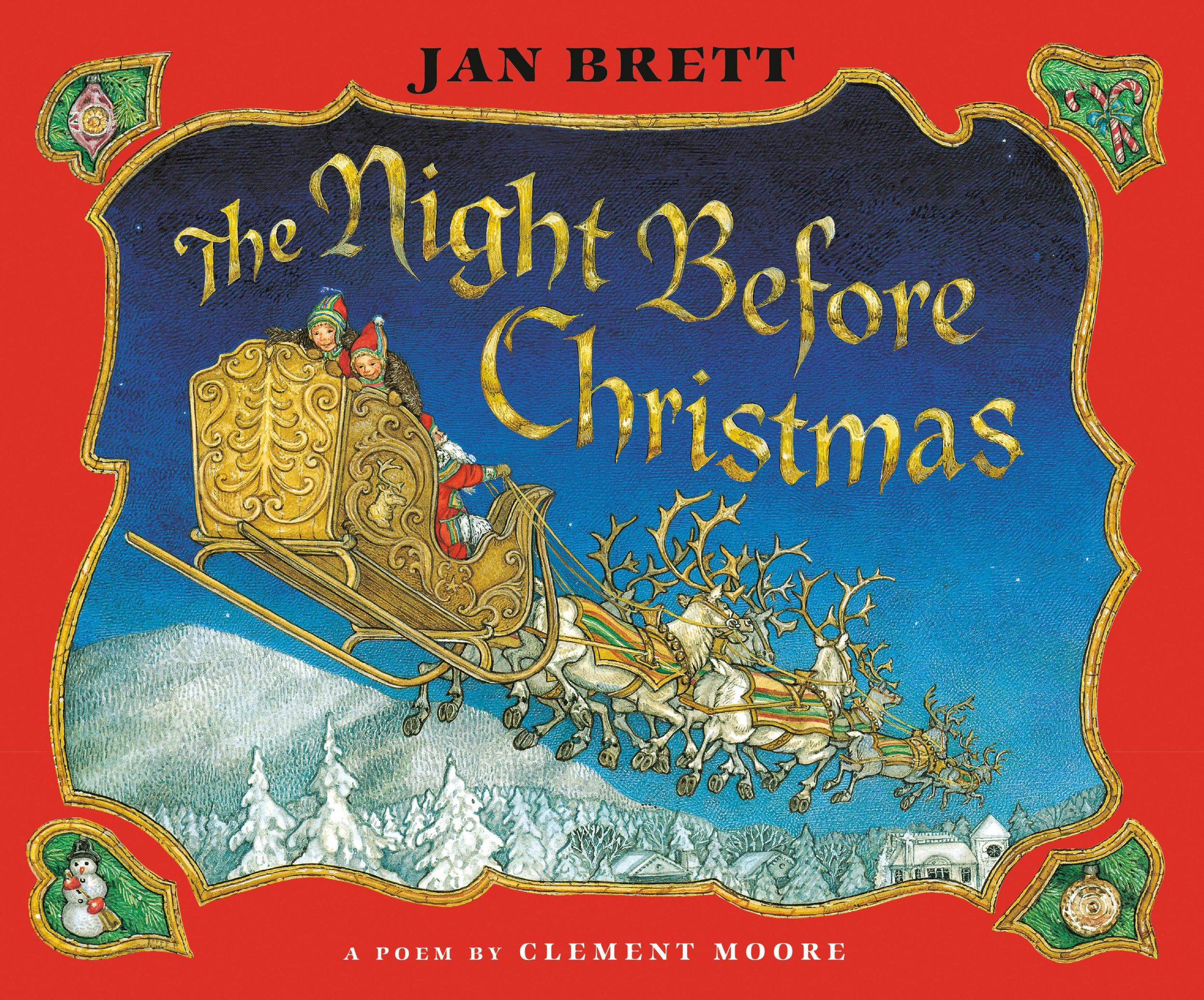 Cover: 9781984816825 | The Night Before Christmas | Jan Brett | Buch | Kinder-Pappbuch | 2020