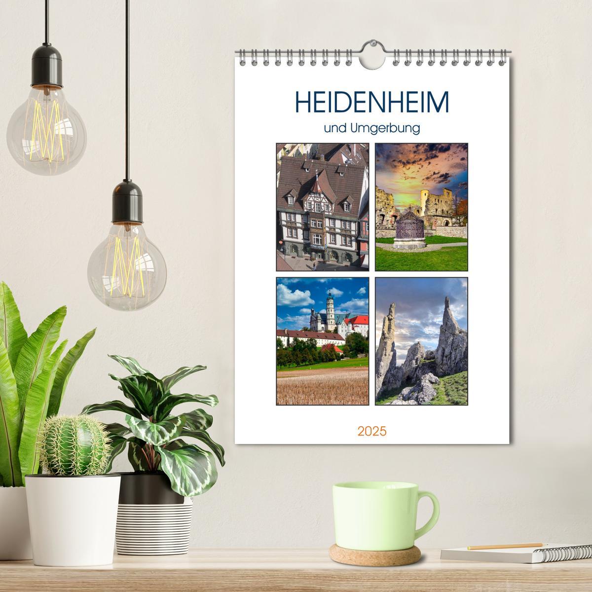 Bild: 9783435902934 | Heidenheim und Umgebung (Wandkalender 2025 DIN A4 hoch), CALVENDO...