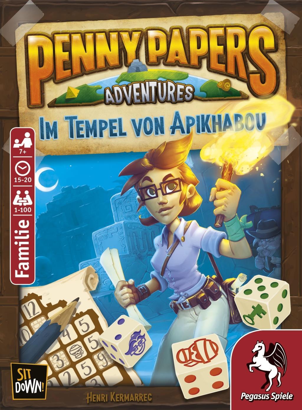 Bild: 4250231716867 | Penny Papers Adventures: Im Tempel von Apikhabou | Spiel | 17650G