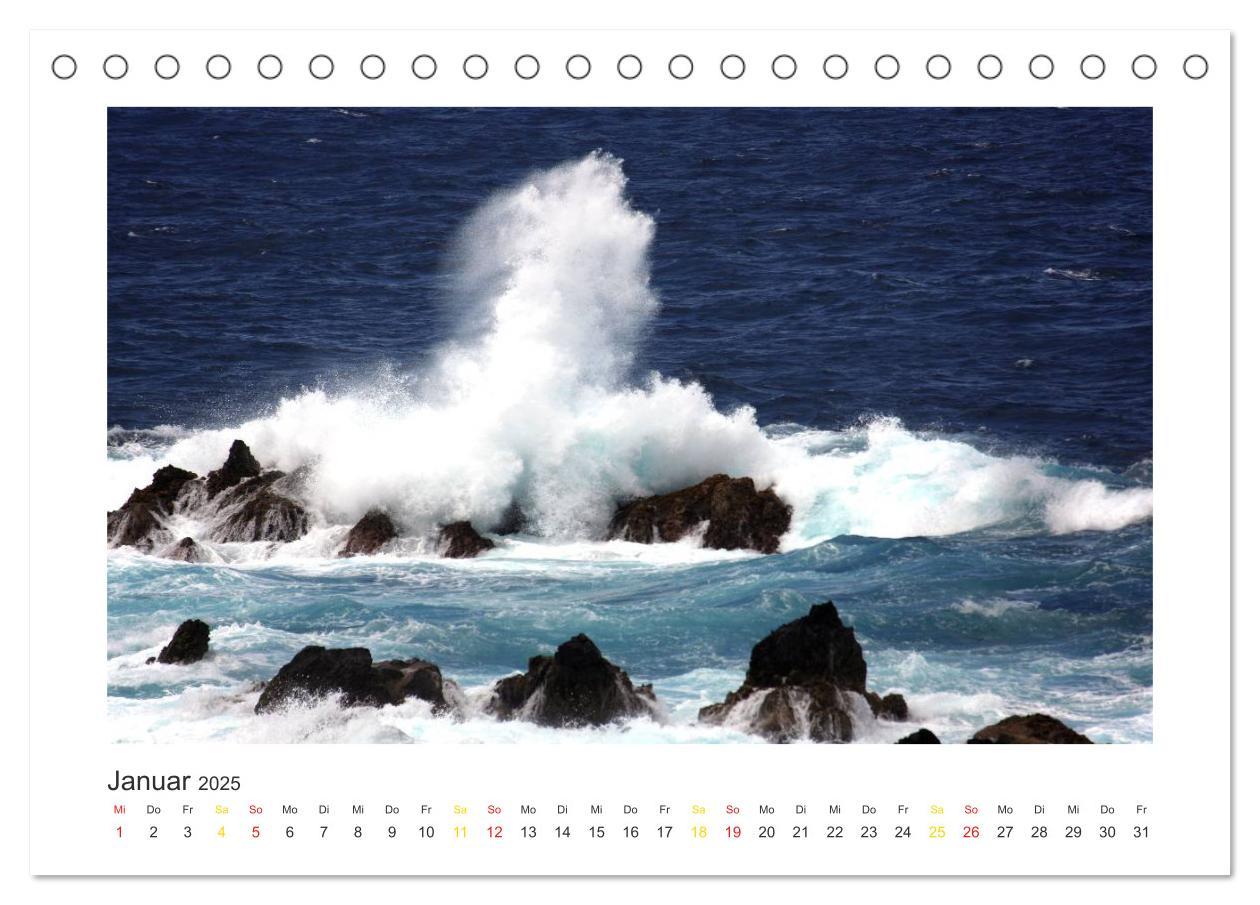 Bild: 9783435703913 | Madeira (Tischkalender 2025 DIN A5 quer), CALVENDO Monatskalender