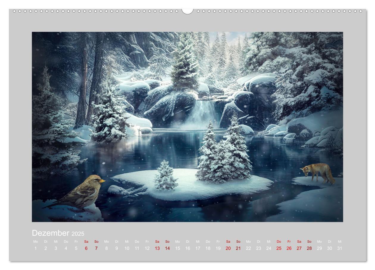 Bild: 9783383912801 | Wald der Märchen (Wandkalender 2025 DIN A2 quer), CALVENDO...