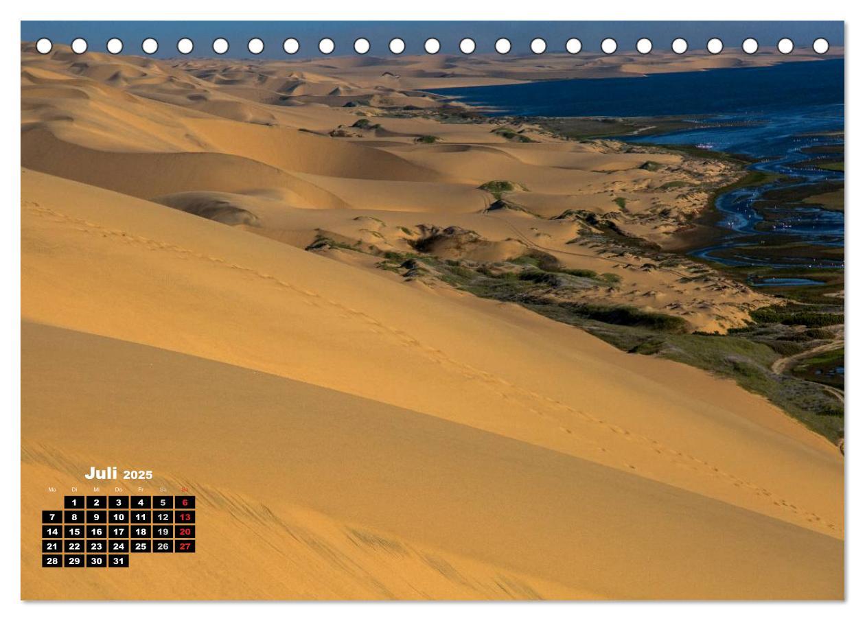 Bild: 9783435587810 | Blickpunkte in Namibia (Tischkalender 2025 DIN A5 quer), CALVENDO...