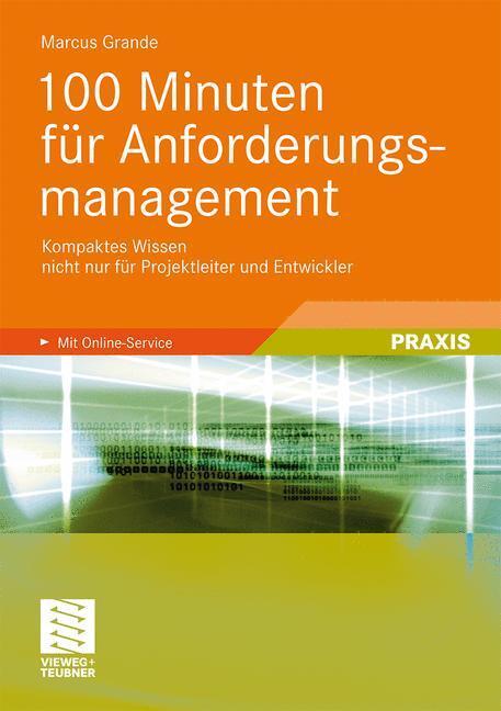 Cover: 9783834814319 | 100 Minuten für Anforderungsmanagement | Marcus Grande | Taschenbuch