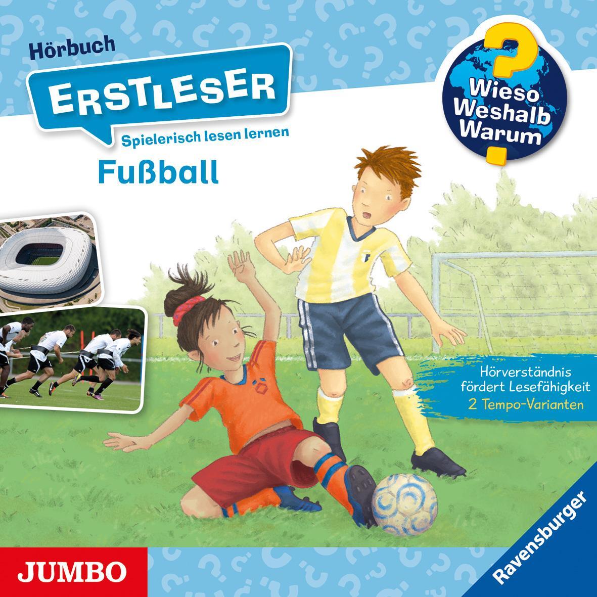 Cover: 9783833745195 | Wieso? Weshalb? Warum? Erstleser. Fußball | Sandra Noa | Audio-CD