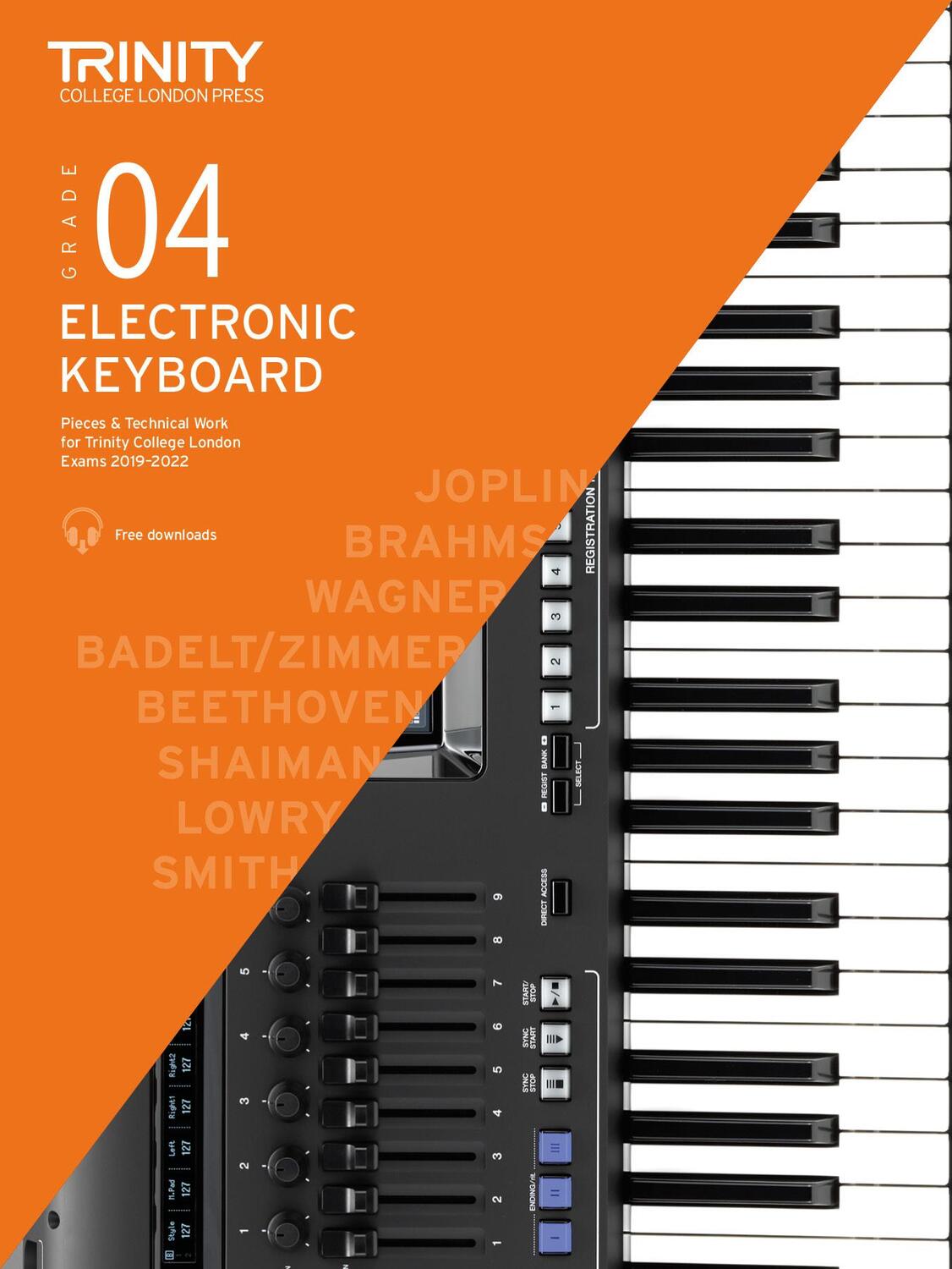 Cover: 9780857367815 | Electronic Keyboard Exam Pieces &amp; Technical Work 2019-2022: Grade 4