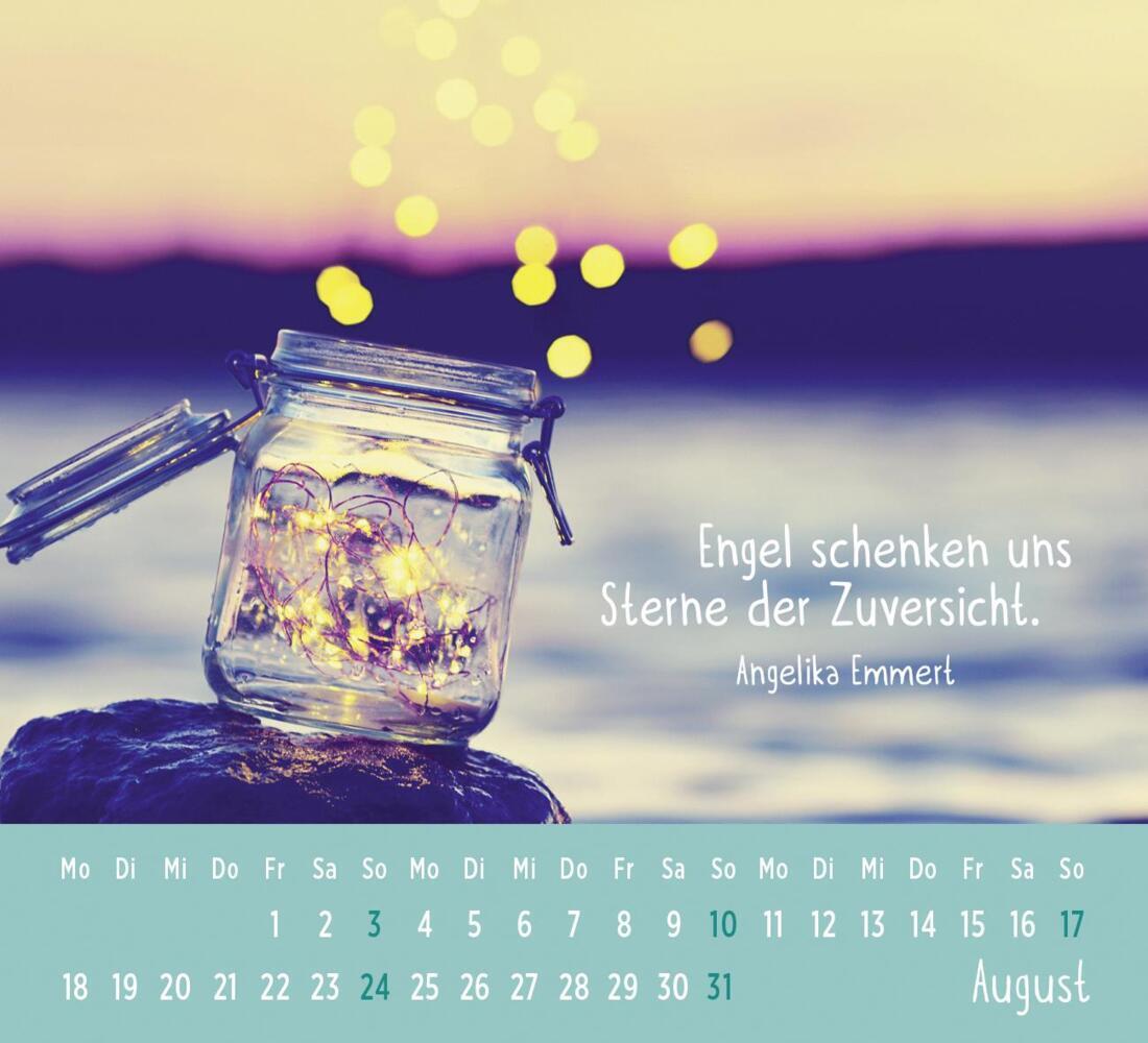 Bild: 4036442012185 | Mini-Kalender 2025: Der kleine Schutzengelkalender | Groh Verlag