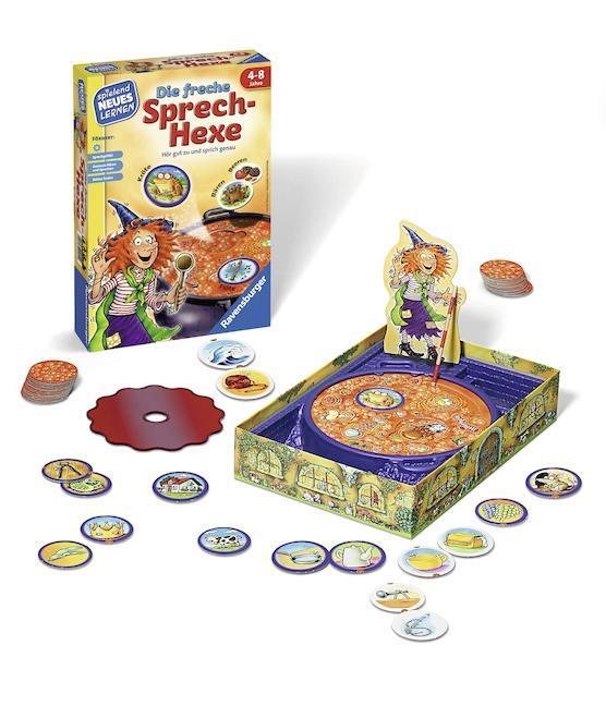 Bild: 4005556249442 | Die freche Sprech-Hexe | Hör gut zu und sprich genau | Spiel | Deutsch