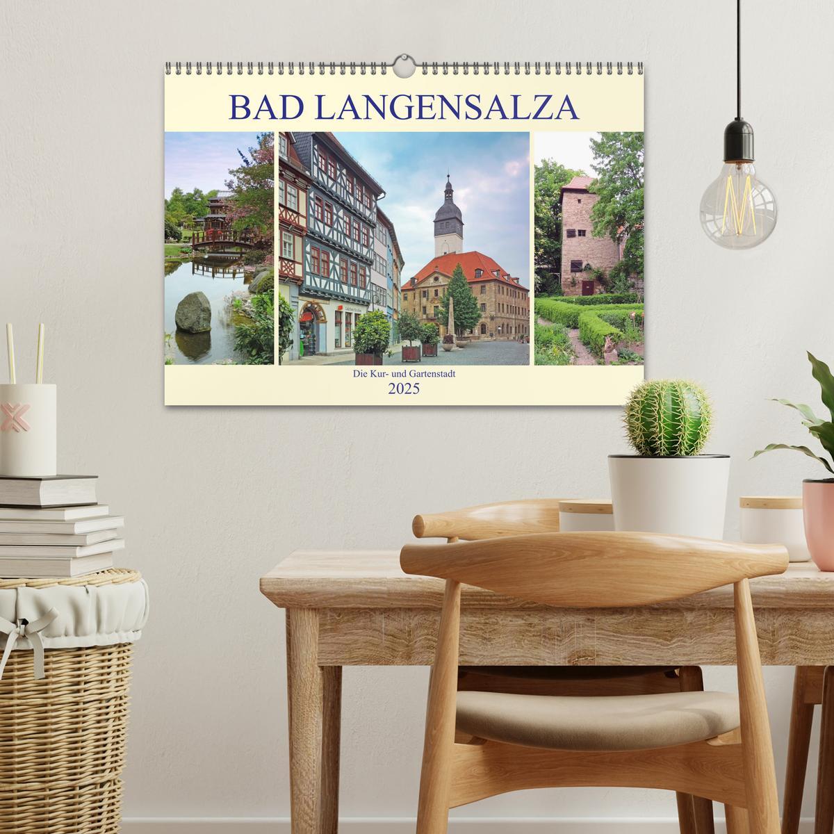 Bild: 9783435460724 | Bad Langensalza - Die Kur- und Gartenstadt (Wandkalender 2025 DIN...