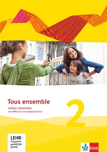 Cover: 9783126236171 | Tous ensemble 2. Cahier d'activités mit Audios und Vokabeltrainer...