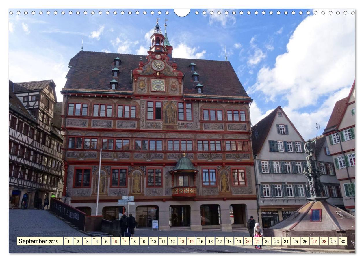 Bild: 9783435328369 | Unterwegs in Tübingen (Wandkalender 2025 DIN A3 quer), CALVENDO...