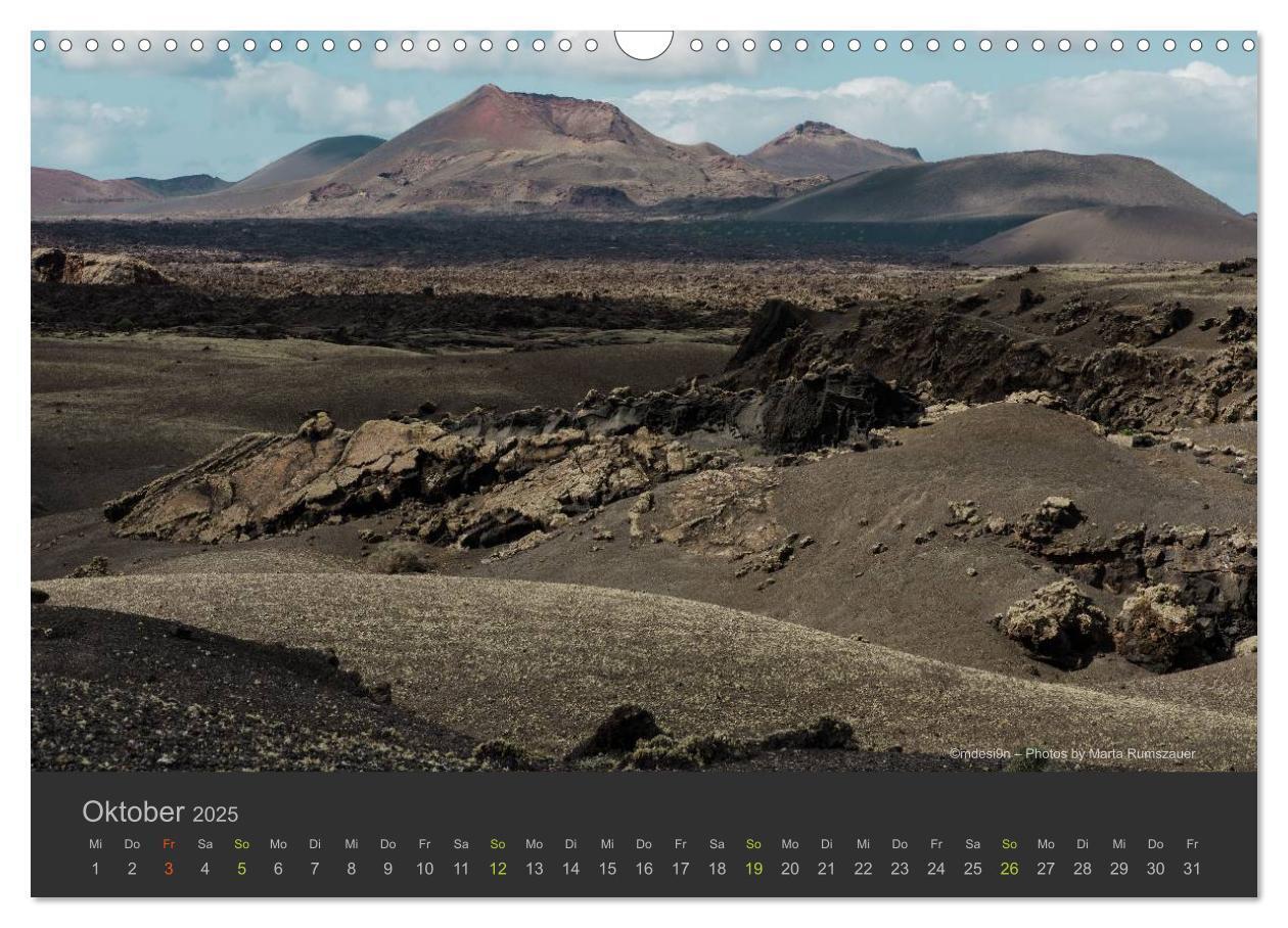 Bild: 9783435496747 | Vulkaninsel ¿ Lanzarote (Wandkalender 2025 DIN A3 quer), CALVENDO...